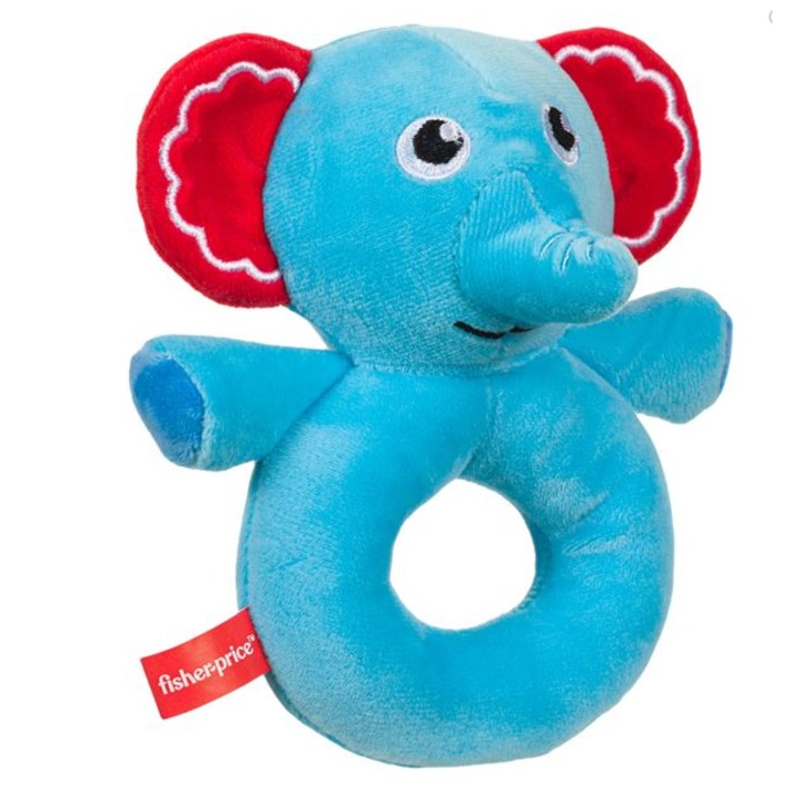 Csörgő játék babáknak Elefánt YLOTECH® 14x16cm