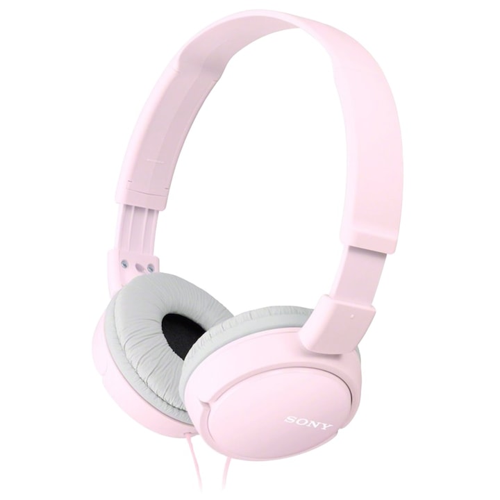 Аудио слушалки On Ear Sony MDR-ZX110P, Розов