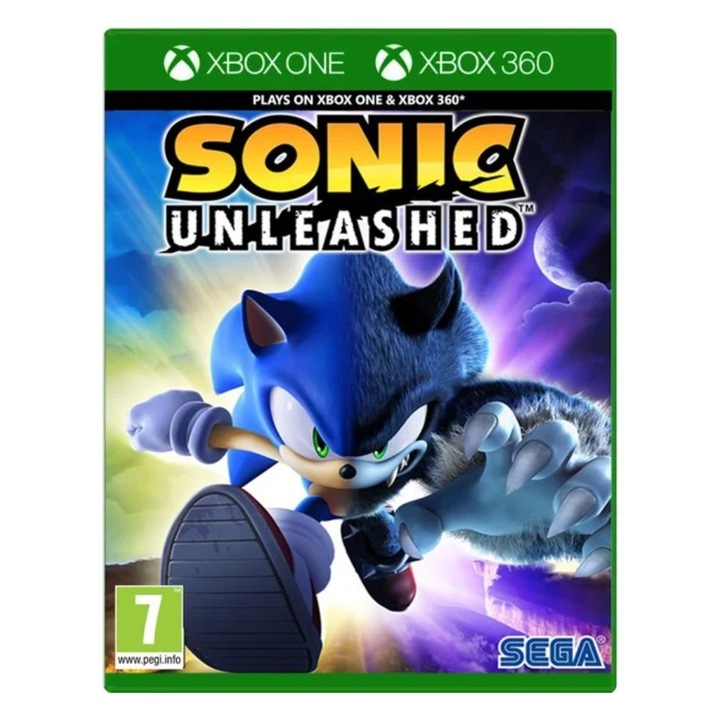 Sonic Unleashed Xbox 360 Játékszoftver