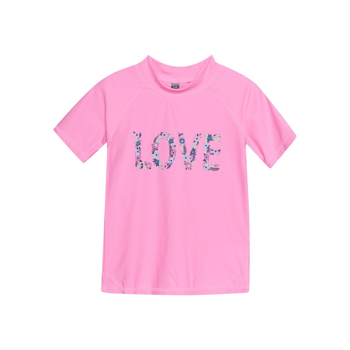 Bluza pentru inot Fete, Color Kids, 302161782, Poliamida, Roz, Roz