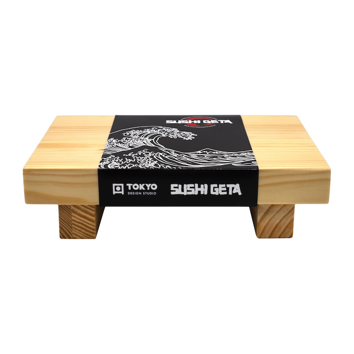 Platou din lemn pentru sushi 24 cm, Tokyo Design Studio