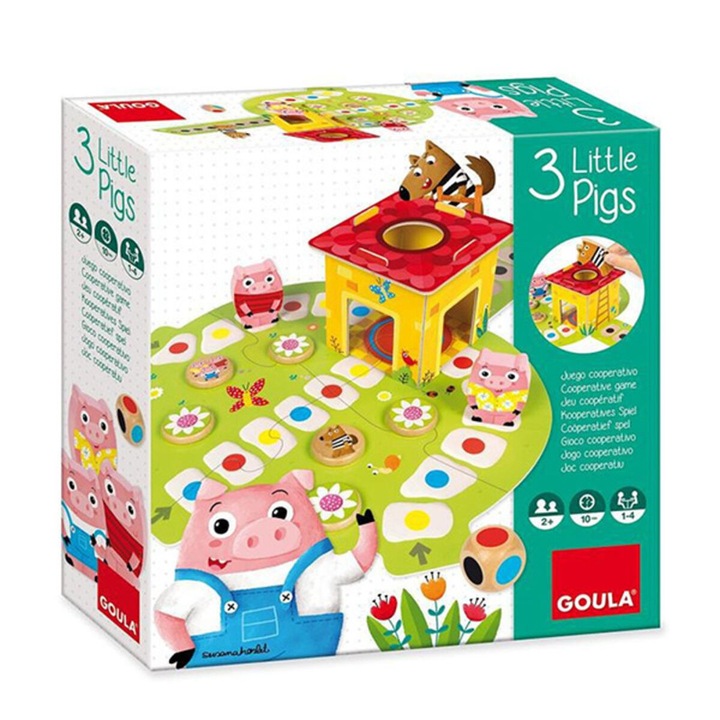 Joc de masa Cei 3 purcelusi GOULA