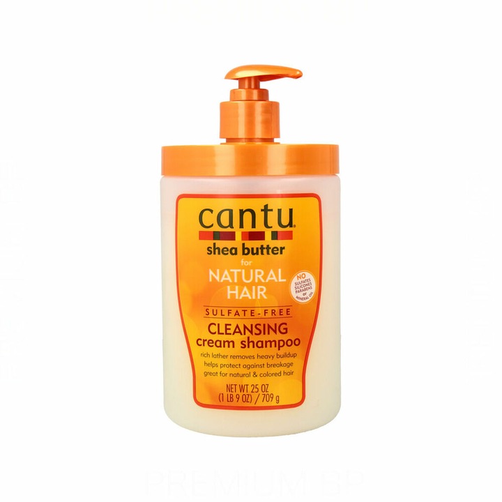 Sampon Cantu Shea Butter, curatare par natural, 709g
