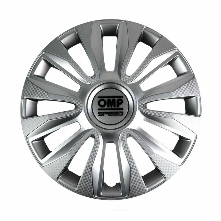 Капачка за джанти, OMP Tasia Magnum 16", Asemi, сребриста