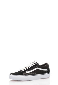 Vans, Tenisi cu cusaturi contrastante Old Skool VD3HY28, Negru, 4 Vans, Tenisi cu cusaturi contrastante Old Skool VD3HY28, Negru, 4