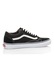 Vans, Tenisi cu cusaturi contrastante Old Skool VD3HY28, Alb/Negru
