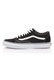 Vans, Tenisi cu cusaturi contrastante Old Skool VD3HY28, Alb/Negru