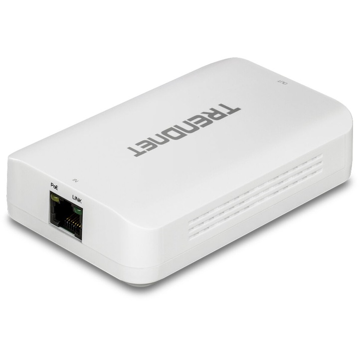 PoE injektor TRENDnet TPE-BE200, 3xRJ45, 60W, fehér