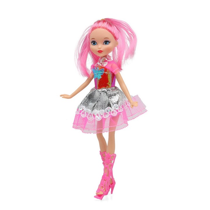 Papusa, BigBuy Vogue Girl, Plastic, Multicolor