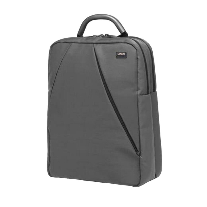 Rucsac laptop, Lexon, PVC, Gri