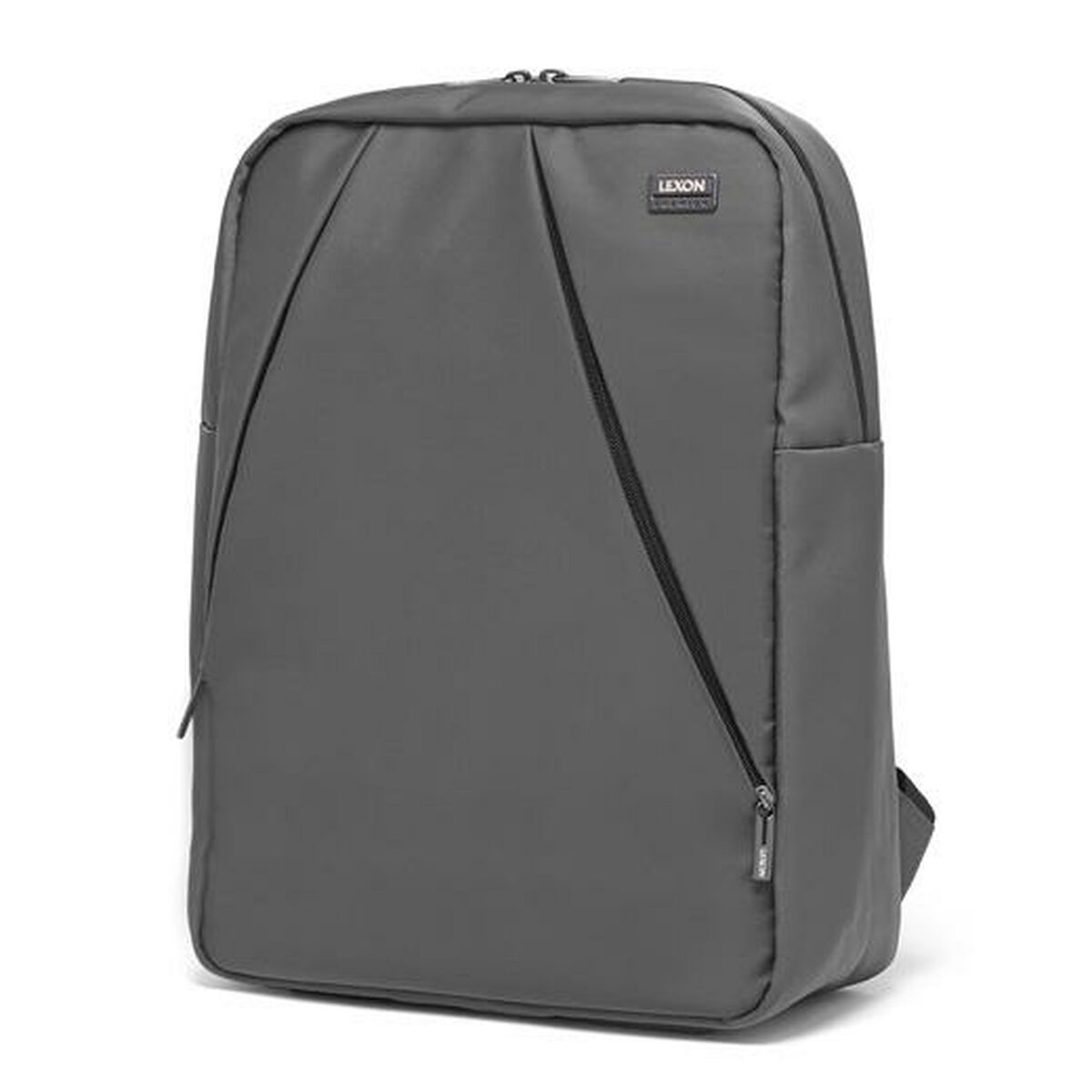 Rucsac laptop, Lexon, PVC, Dubla compartimentare, Gri