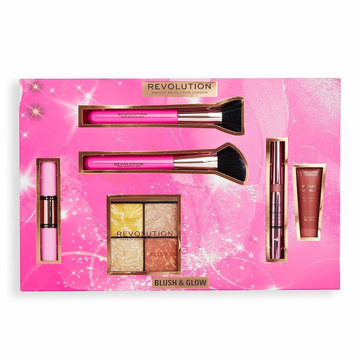 Комплект за гримиране от 6 части, Revolution Make Up, Многоцветен
