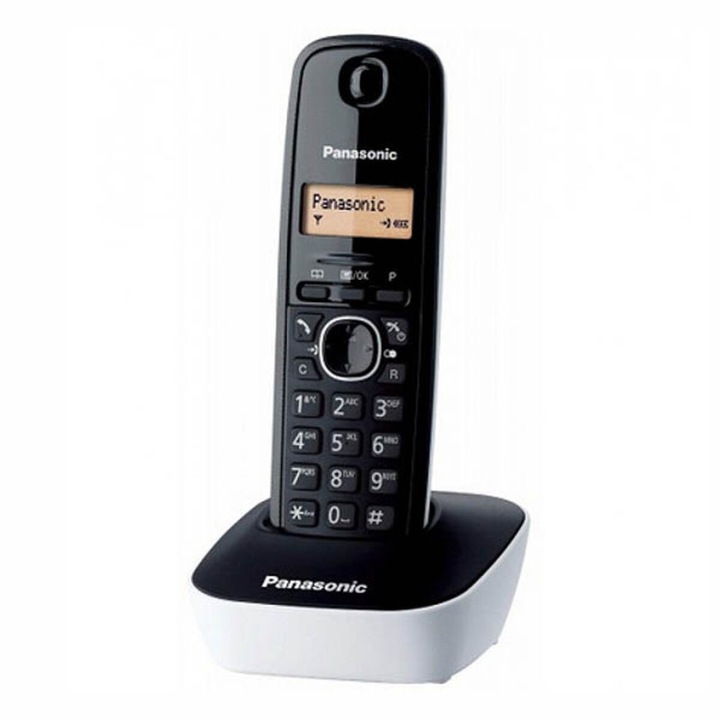 Vezeték nélküli telefon, Panasonic, KX-TG1611, Fekete