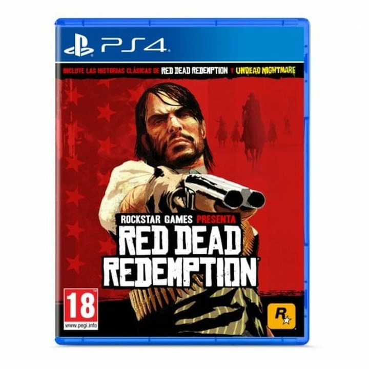 Red Dead Redemption játék PlayStation 4-hez. Rockstar Games