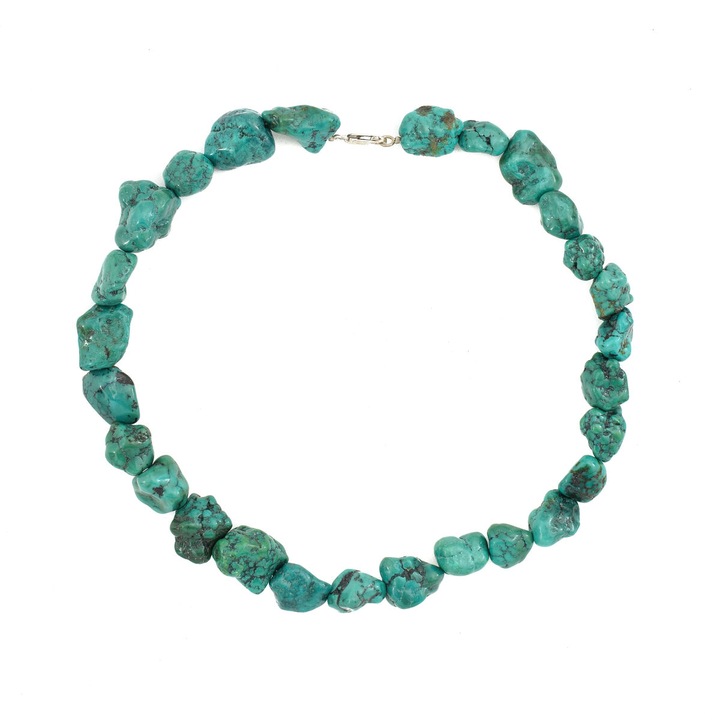 Colier dama, Bobroff, GRN-NCK, Argint, 40cm, Verde