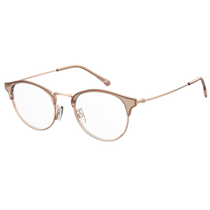 Rame ochelari unisex Polaroid PLD-D404-G-35J, roz, 51 mm