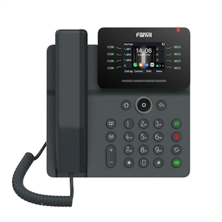 Telefon IP pentru birou, Fanvil V63, Negru