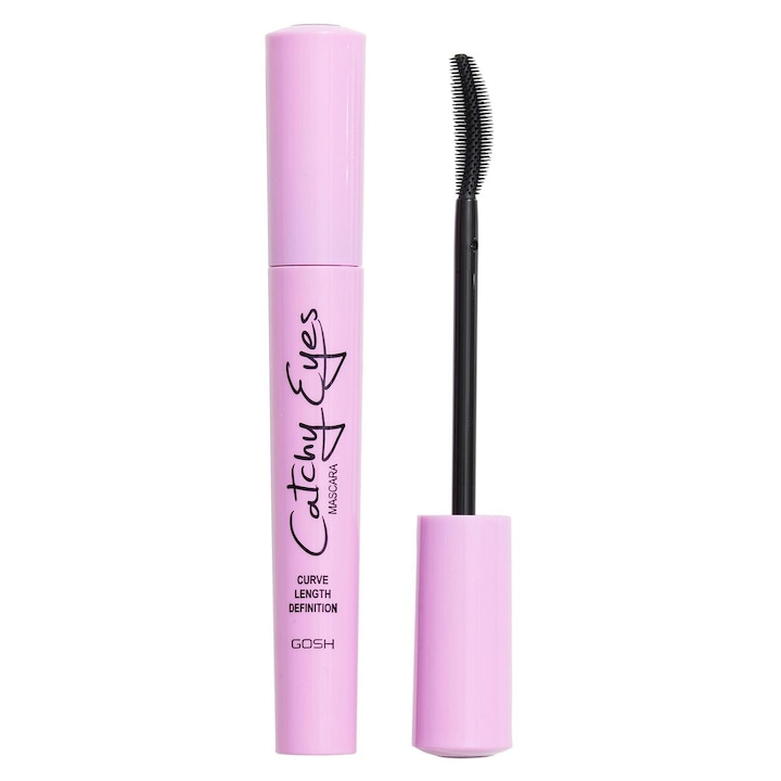 Спирала за мигли Gosh Copenhagen Catchy Eyes Mascara, екстремно черно, 8 мл