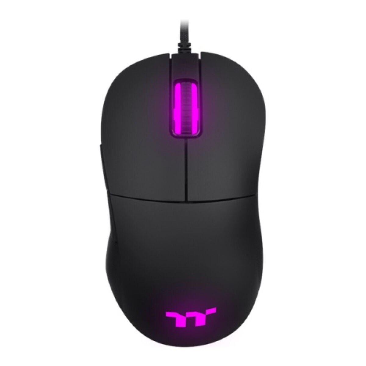 Mouse gaming Thermaltake Premium Damysus iluminare RGB, 19000 DPI, negru