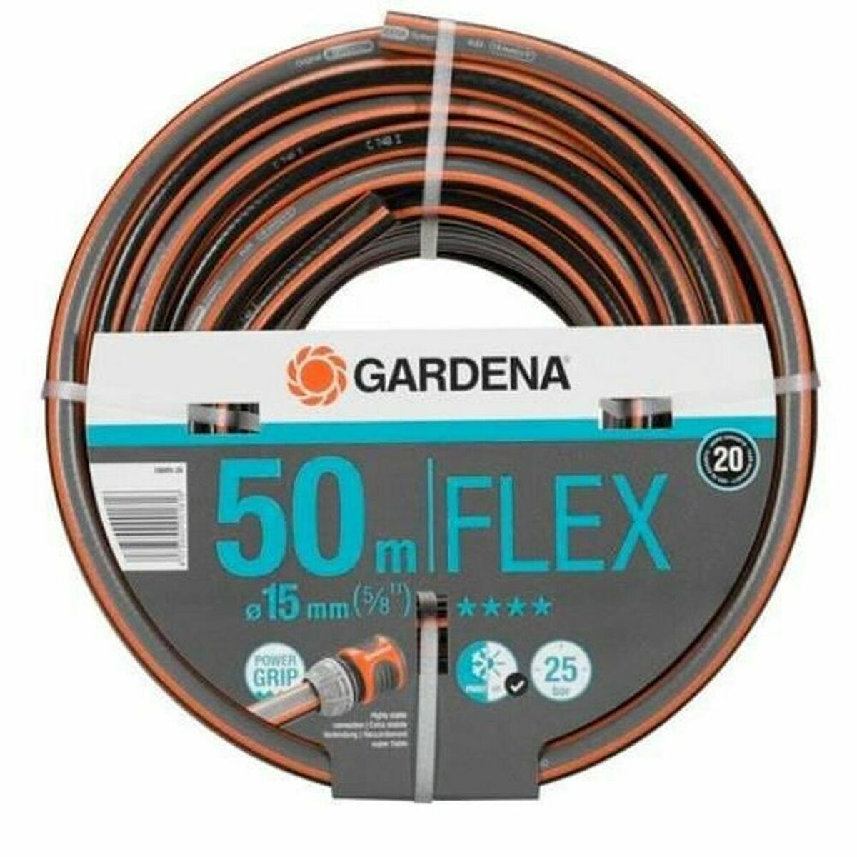Furtun gradinarit, Gardena, PVC, Flexibil, 15mmx50m - eMAG.ro