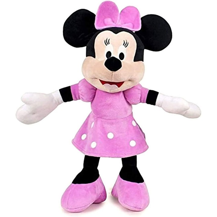 Jucarie de plus Minnie Mouse, 38 cm, Multicolor