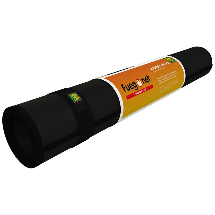 Covor protectie gratar, Masso, 50x100 cm, Negru
