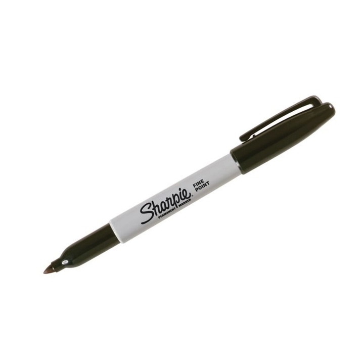 Комплект от 24 маркера Sharpie, тънък връх, 0,9 мм, черен