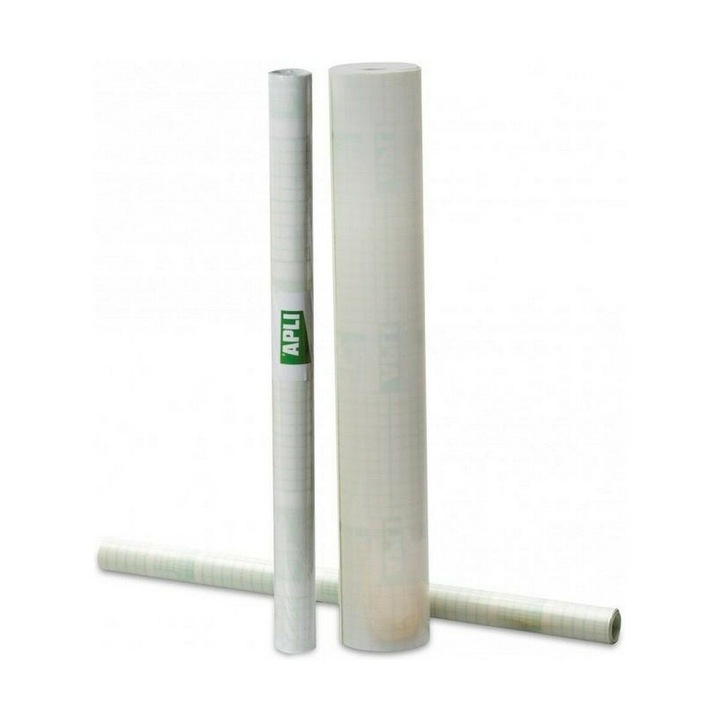 Folie de protectie pentru carti, Apli, Transparenta, 0,5x20m