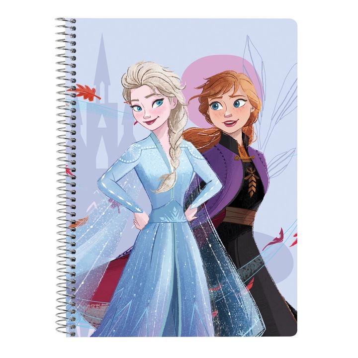 Тетрадка Frozen Believe, 80 листа, 15.5x22см