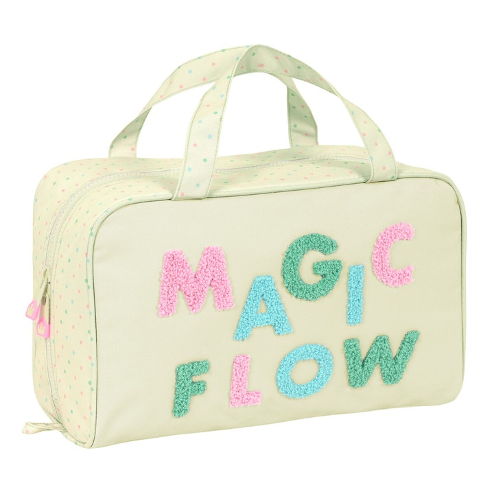 Penar Glow Lab Magic flow, Bej, Fermoar, 31x14x19cm