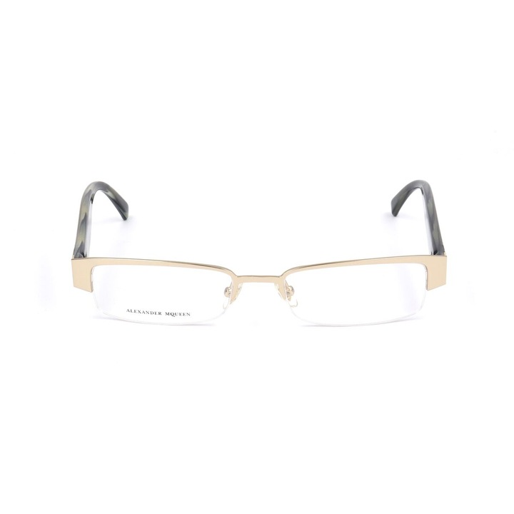 Rama de ochelari unisex Alexander McQueen AMQ-4159-R2E o 51 mm Auriu