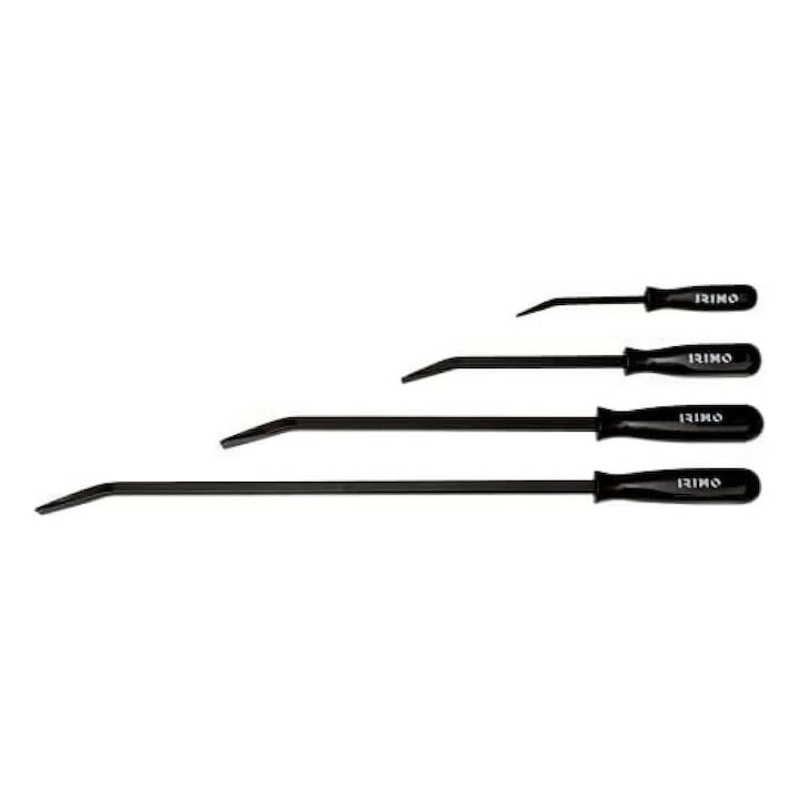 Set 4 bare profesionale pentru reparatii auto, Irimo, Negru