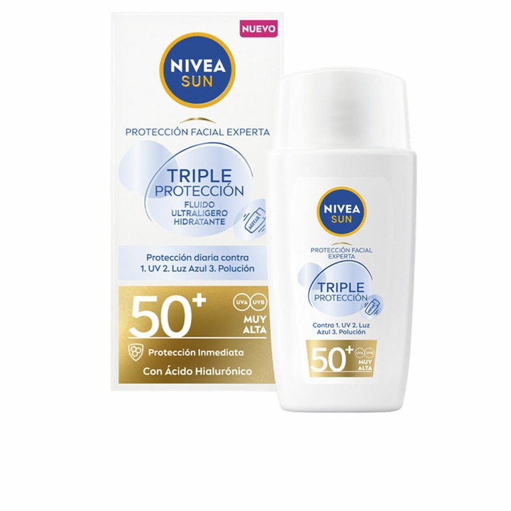 Crema protectie solara, Nivea, SPF 50, 40ml