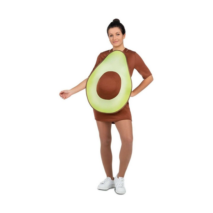 Costum de Halloween pentru adulti My Other Me Avocado, 2 bucati, multicolor