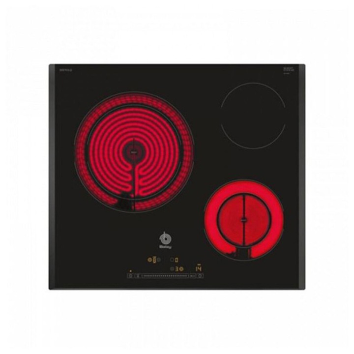 Plita ceramica, Balay, Control tactil, 60x59.2cm, Negru