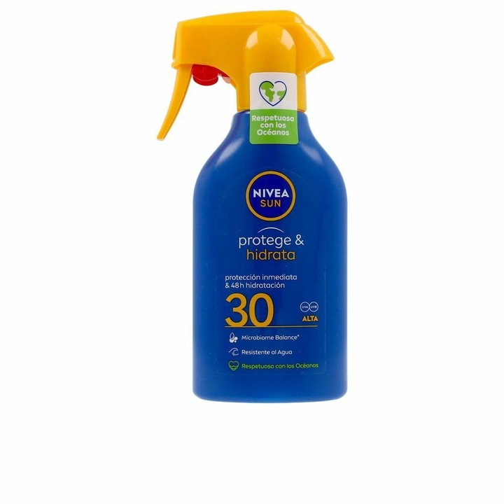 Spray de protectie solara pentru corp, Nivea, SPF 30, 270ml