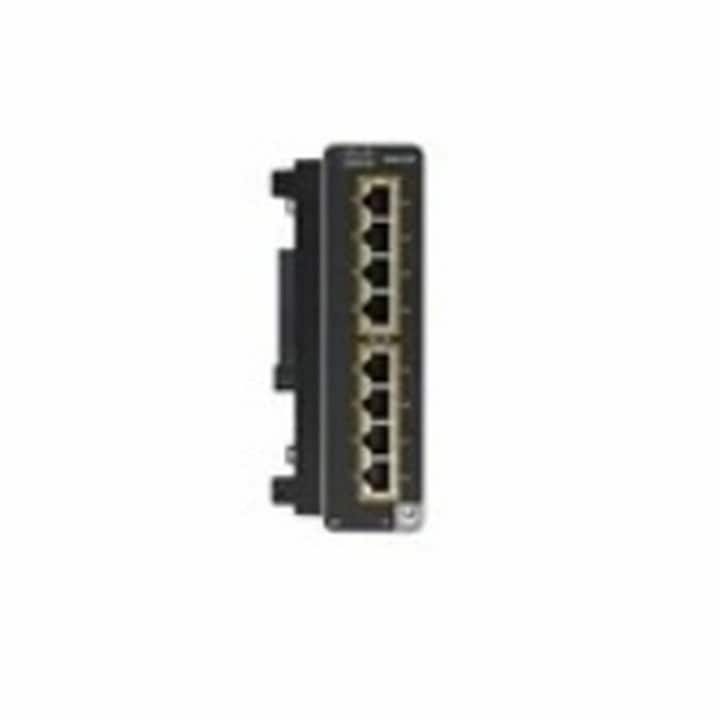 CISCO IEM-3300-8T kapcsoló, 8 RJ45 port, fekete