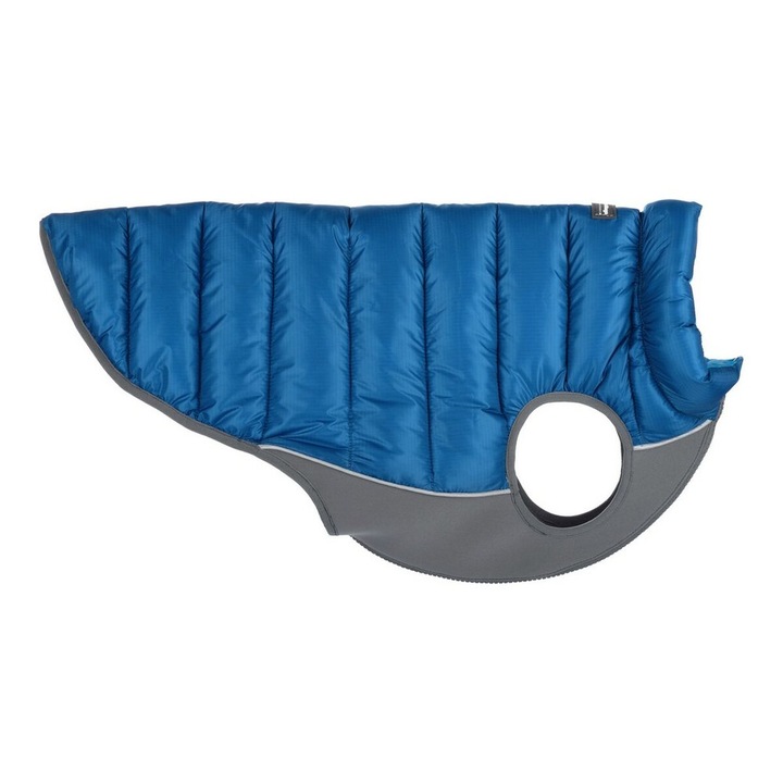 Jacheta pentru Caini Red Dingo Puffer, Rezistent, Reglabil, Turcoaz, 50cm