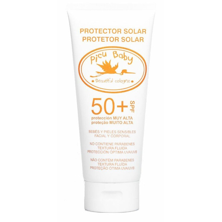 Crema protectie solara pentru bebelusi, PICU BABY, SPF 50+, 100 ml