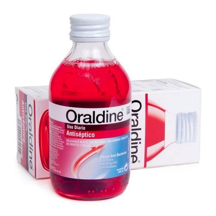 Вода за уста Oraldine, Антисептик, 200 мл