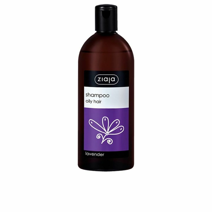 Sampon hidratant cu extract de lavanda pentru parul gras Ziaja LAVANDA 500 ml