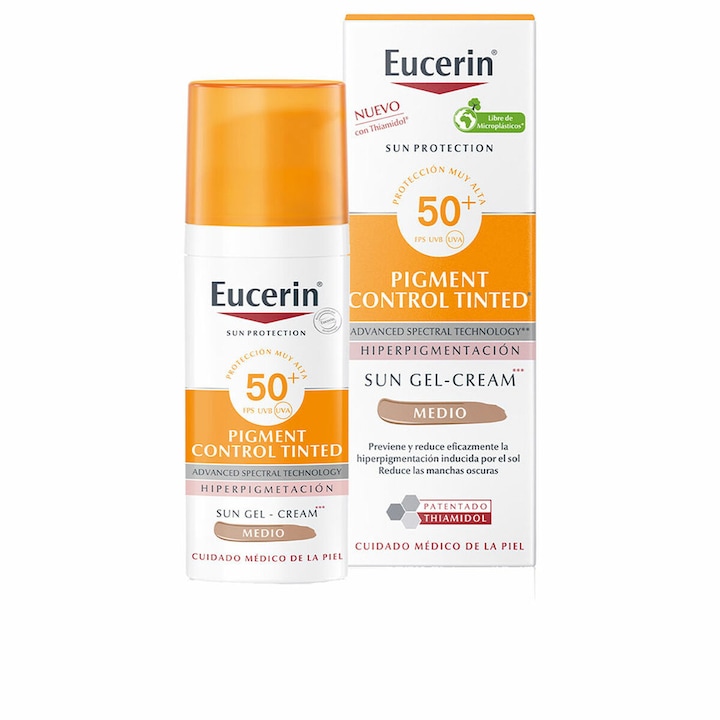 Π‘Π»ΡΠ½ΡΠ΅Π·Π°ΡΠΈΡΠ΅Π½ ΠΊΡΠ΅ΠΌ, Eucerin, SPF 50+, 50 ΠΌΠ»