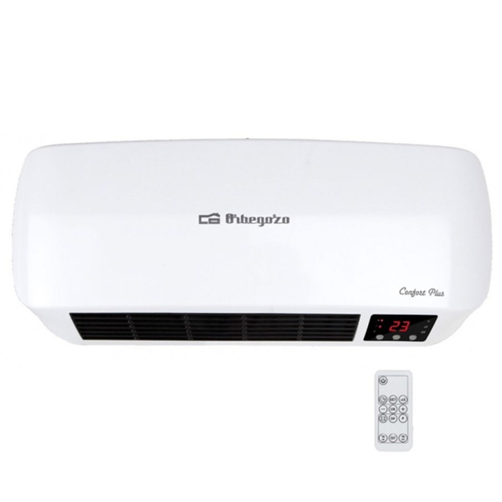Aeroterma cu convectie Orbegozo SP6000, digital, alb, 2000W
