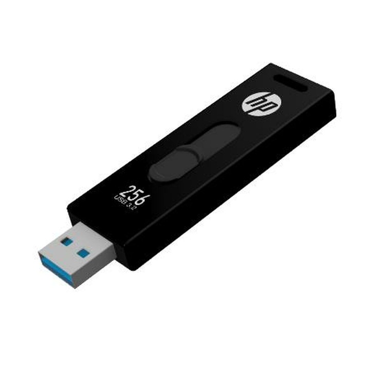 USB memória, HP, 256 GB, fekete