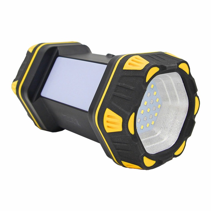 LED фенерче, EDM, 4800 mAh, 400 lm, 200 lm, презареждаемо