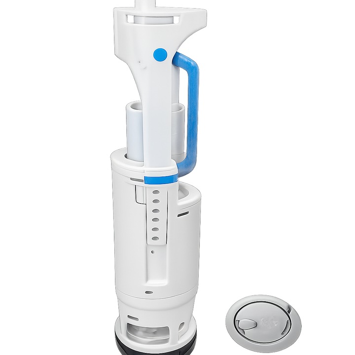 Mecanism evacuare universal WC 6/3L sau 4.5/3L Roca A822505500, dual flush