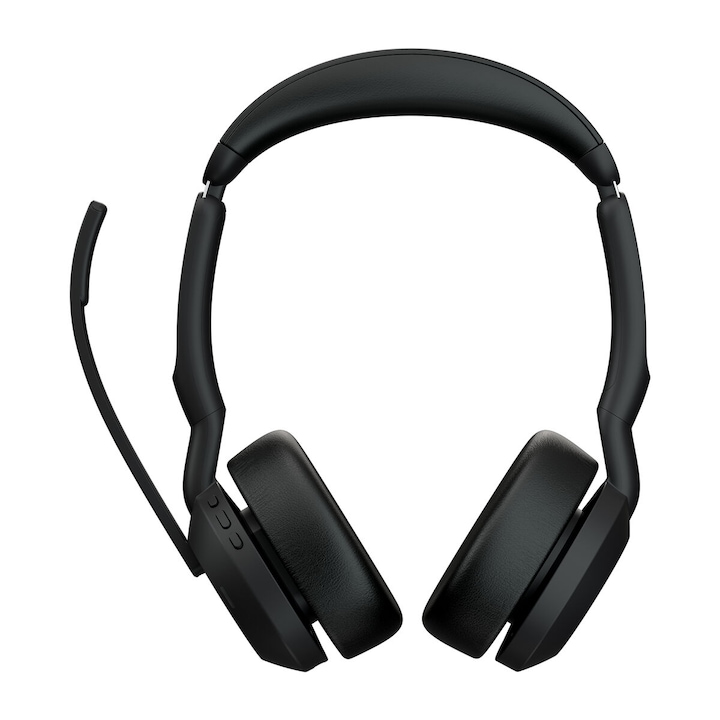 Слушалки с микрофон, Jabra, EVOLVE2 55, Черни