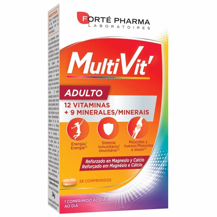 Supliment alimentar, Forte Pharma, Vitamine, 28 comprimate