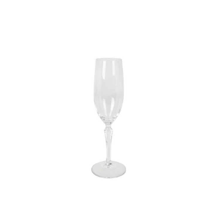 Комплект от 6 чаши за шампанско, Royal Leerdam Gothic, 210 мл, 4.8x22.5 см