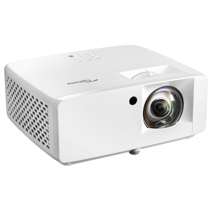 Videoproiector Optoma ZH350ST, 3500 lm, 1920x1080 px, alb, 3 Kg